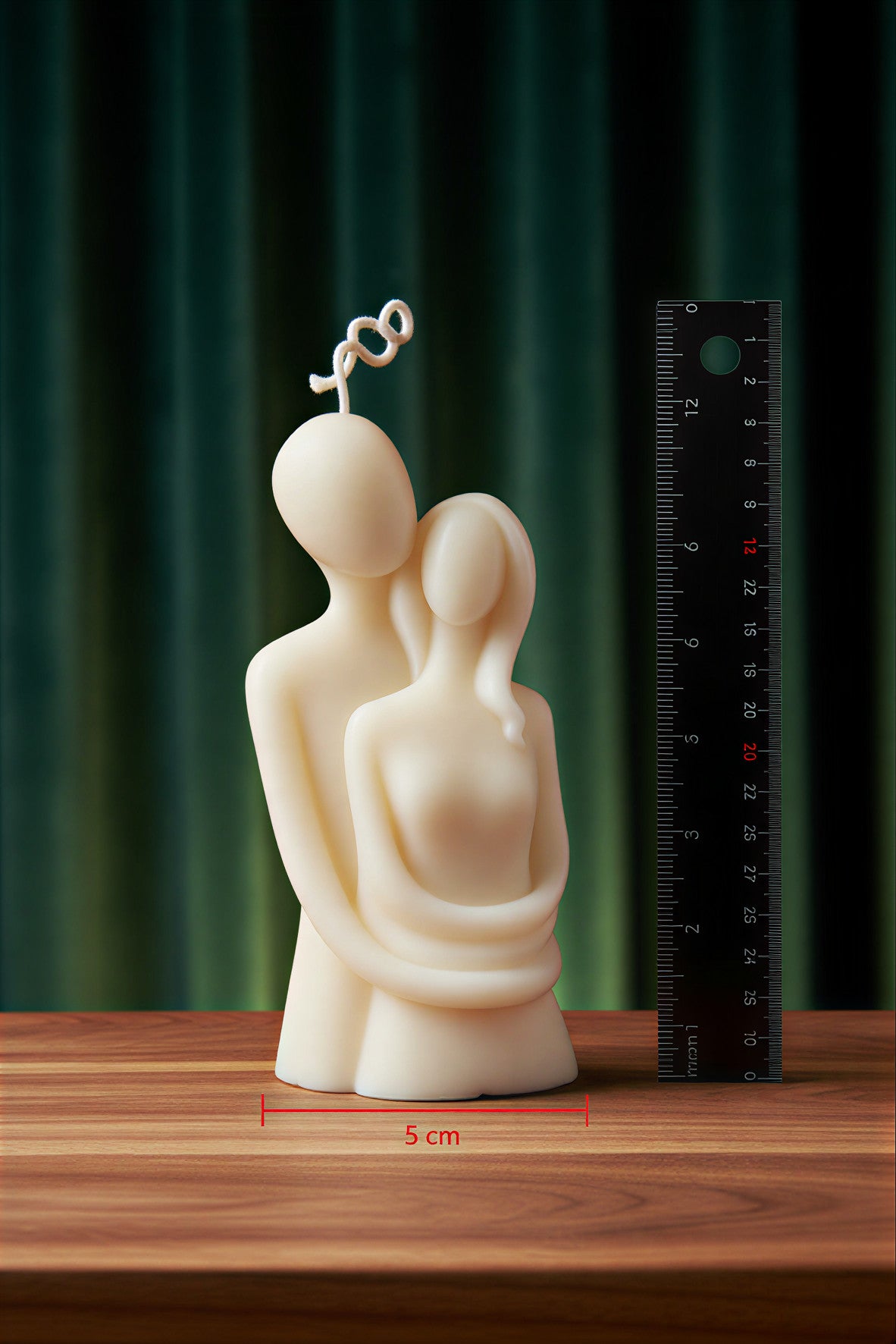 Eternal Embrace Luxury Scented Couple Candle – Romantic Decorative Sculpture for Home Décor & Gifting